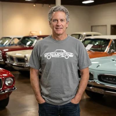 1961 Pontiac Tempest Calligram T-Shirt