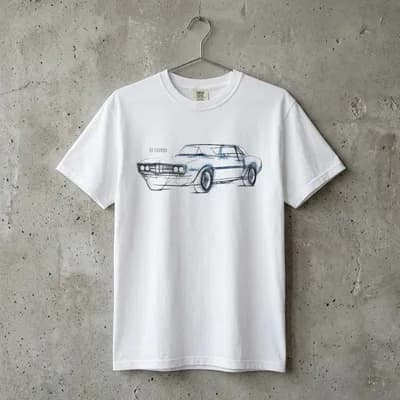 1968 Pontiac Firebird Vintage Muscle Car Premium T-Shirt