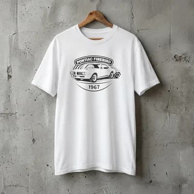 1967 Pontiac Firebird T-Shirt | Classic Muscle Car Tee